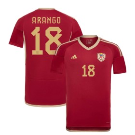 Jalkapallo Peliasut Venezuela Arango 18 Koti Pelipaita 2024-25 Lyhythihainen